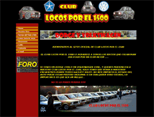 Tablet Screenshot of clublocosporel1500.com.ar